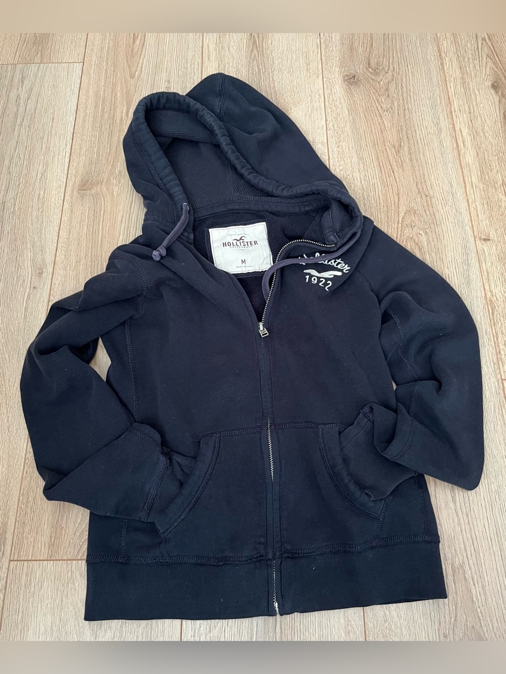 Hollister zip up hoodie